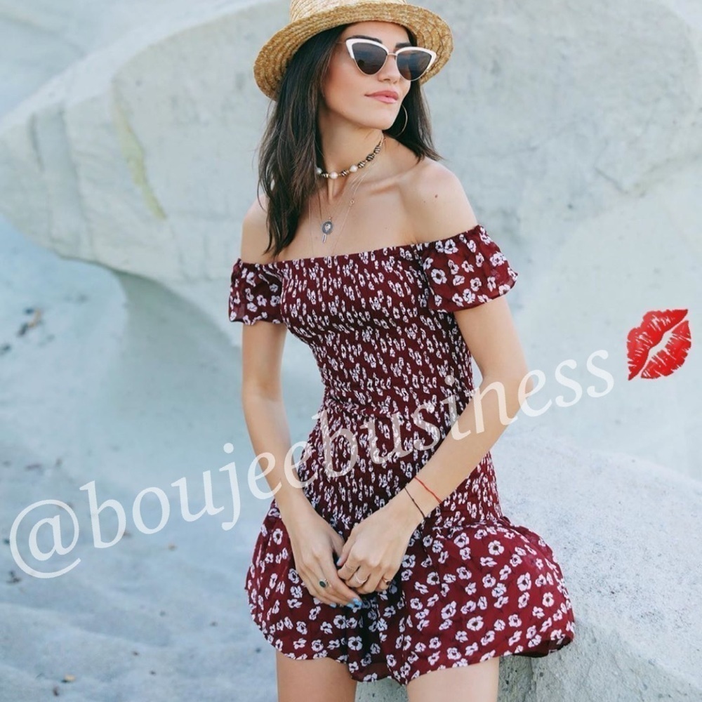 ZARA Floral Print Dress
